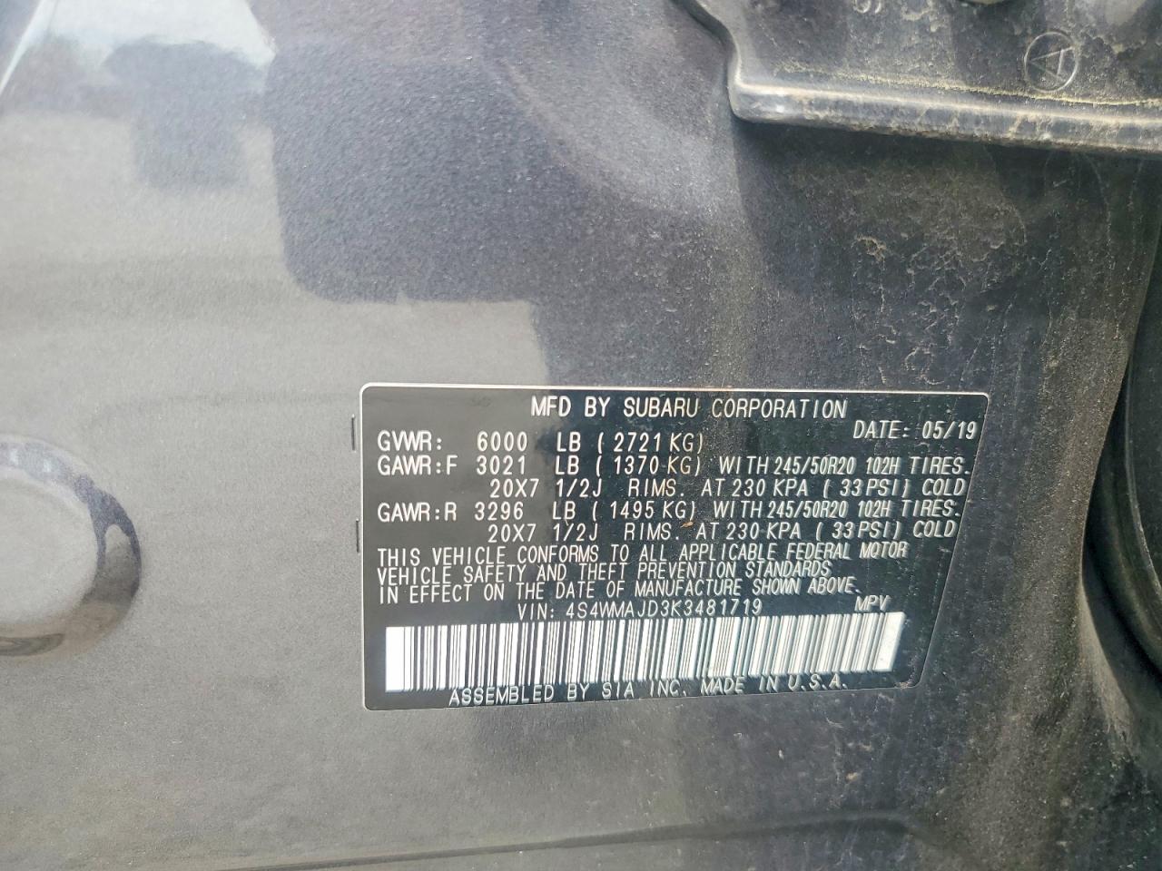 Subaru Ascent Limited