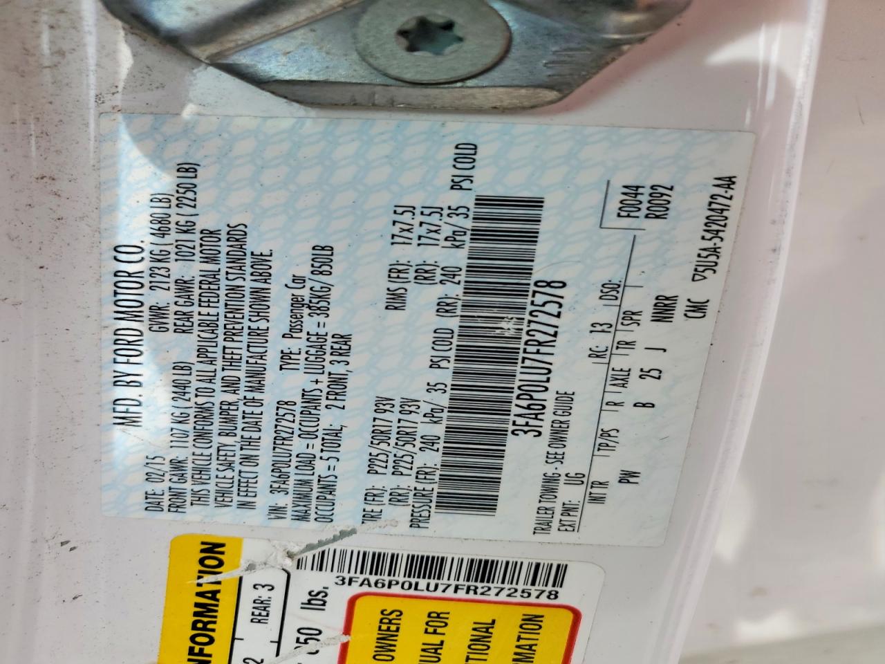 Ford Fusion Se Hybrid