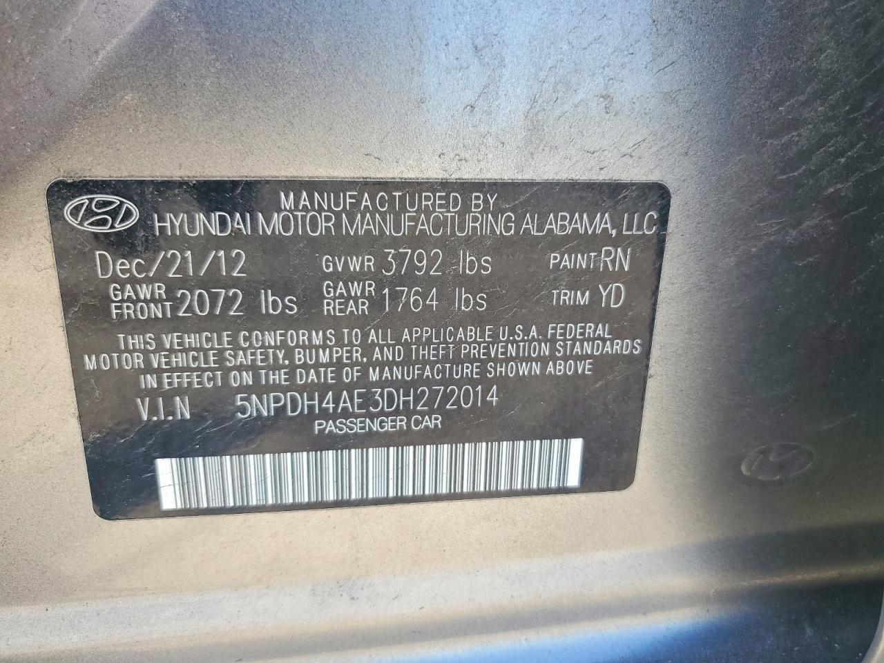 Hyundai ELANTRA Gls