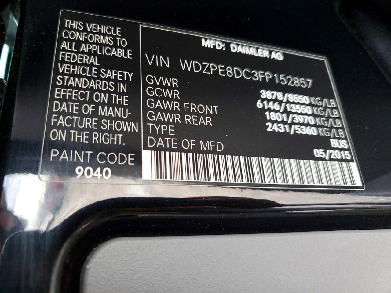 Mercedes-Benz Sprinter 2500