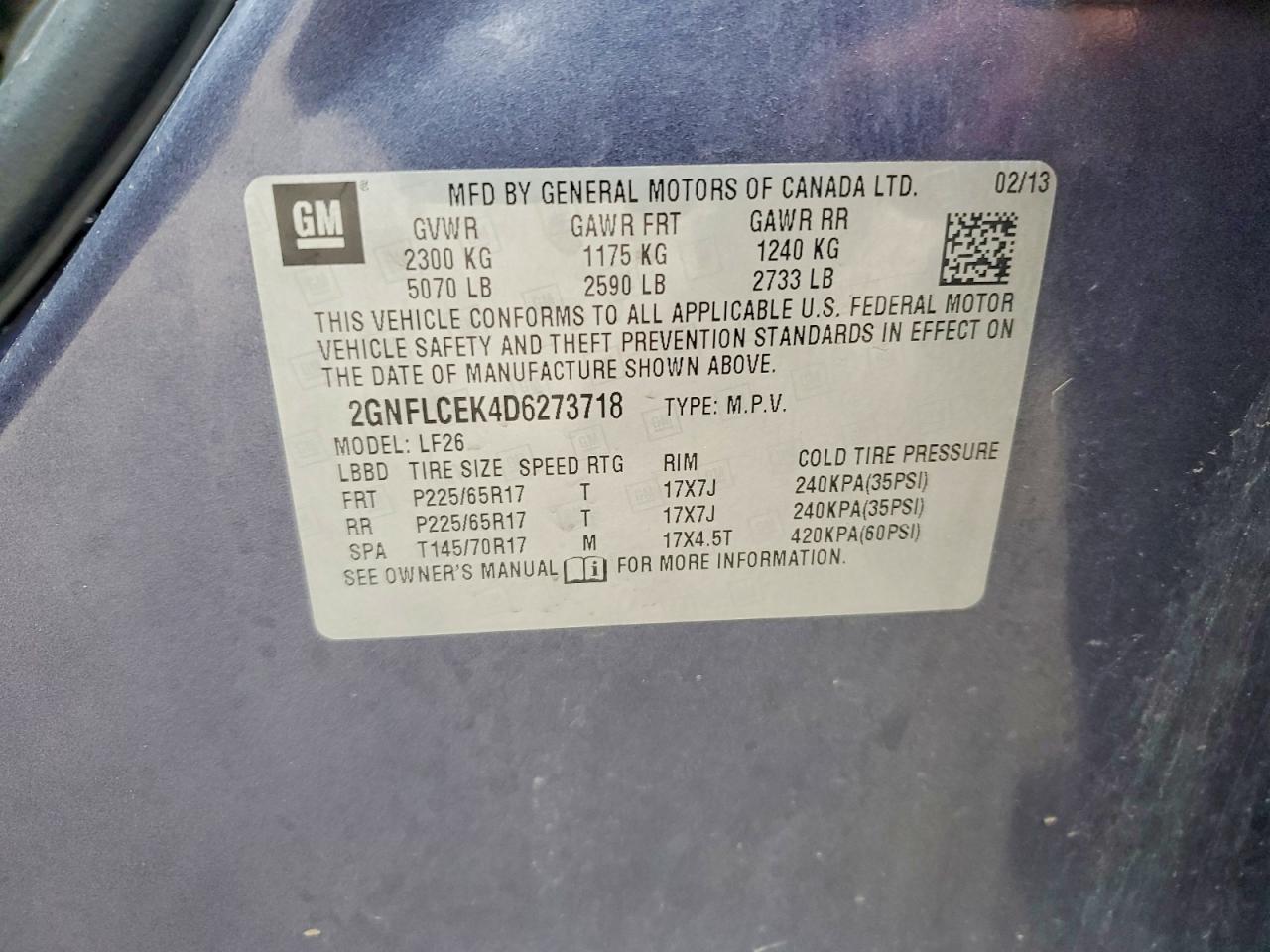 Chevrolet Equinox Ls
