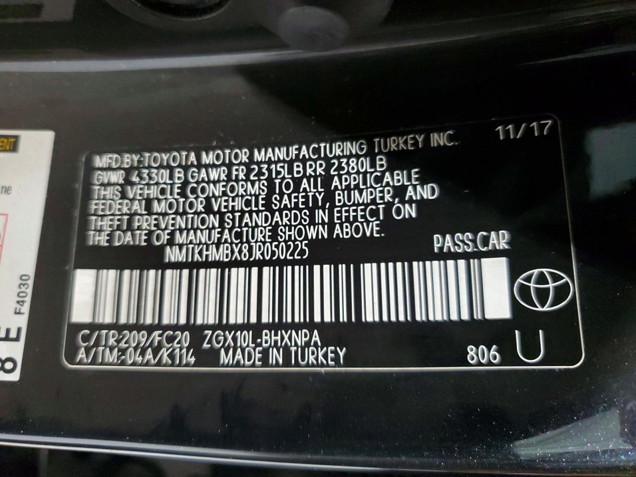 Toyota C-HR Xle Premium