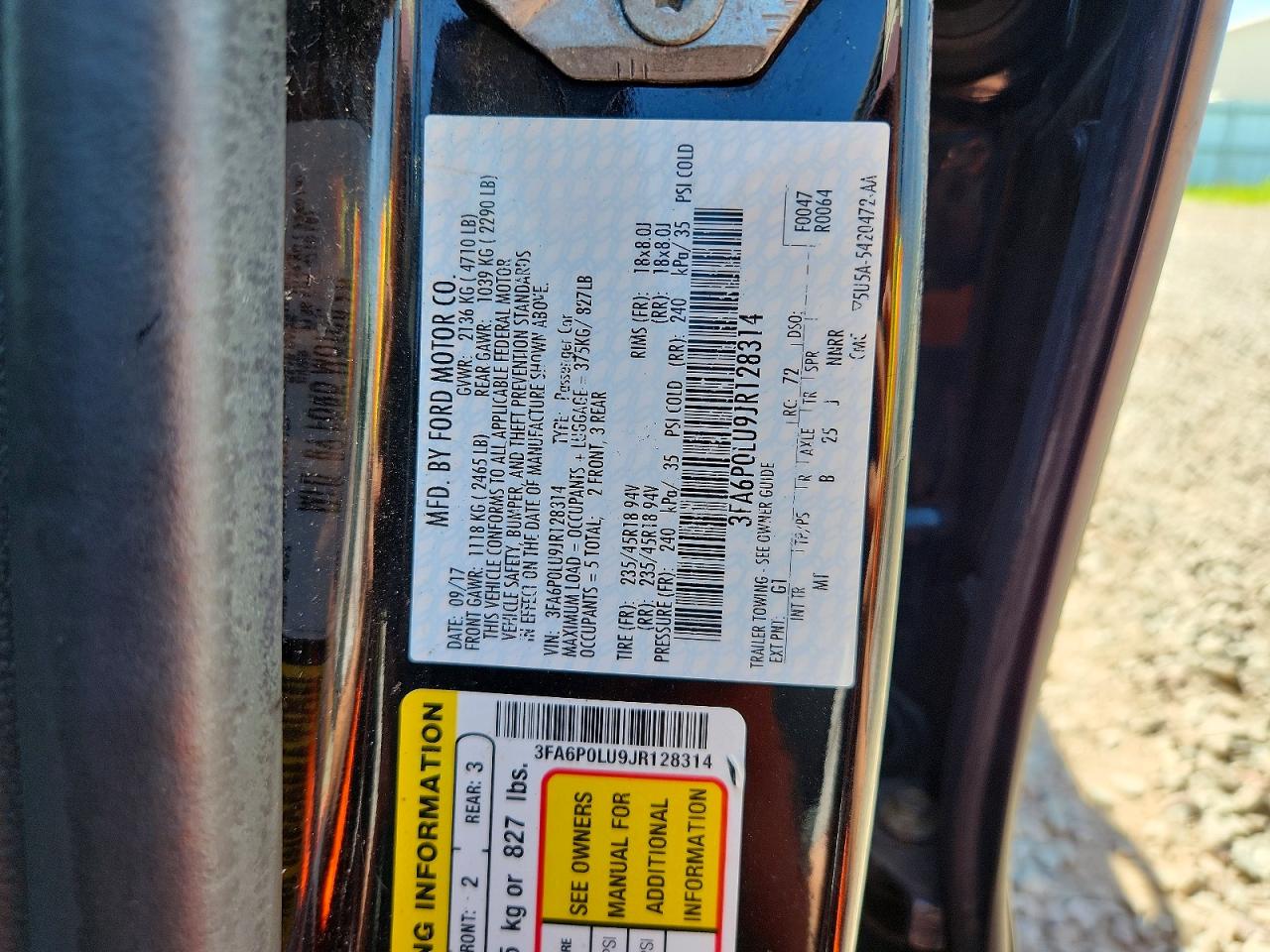Ford Fusion Se Hybrid
