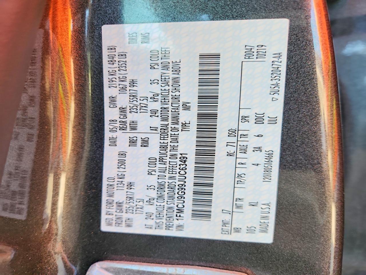 Ford Escape Se