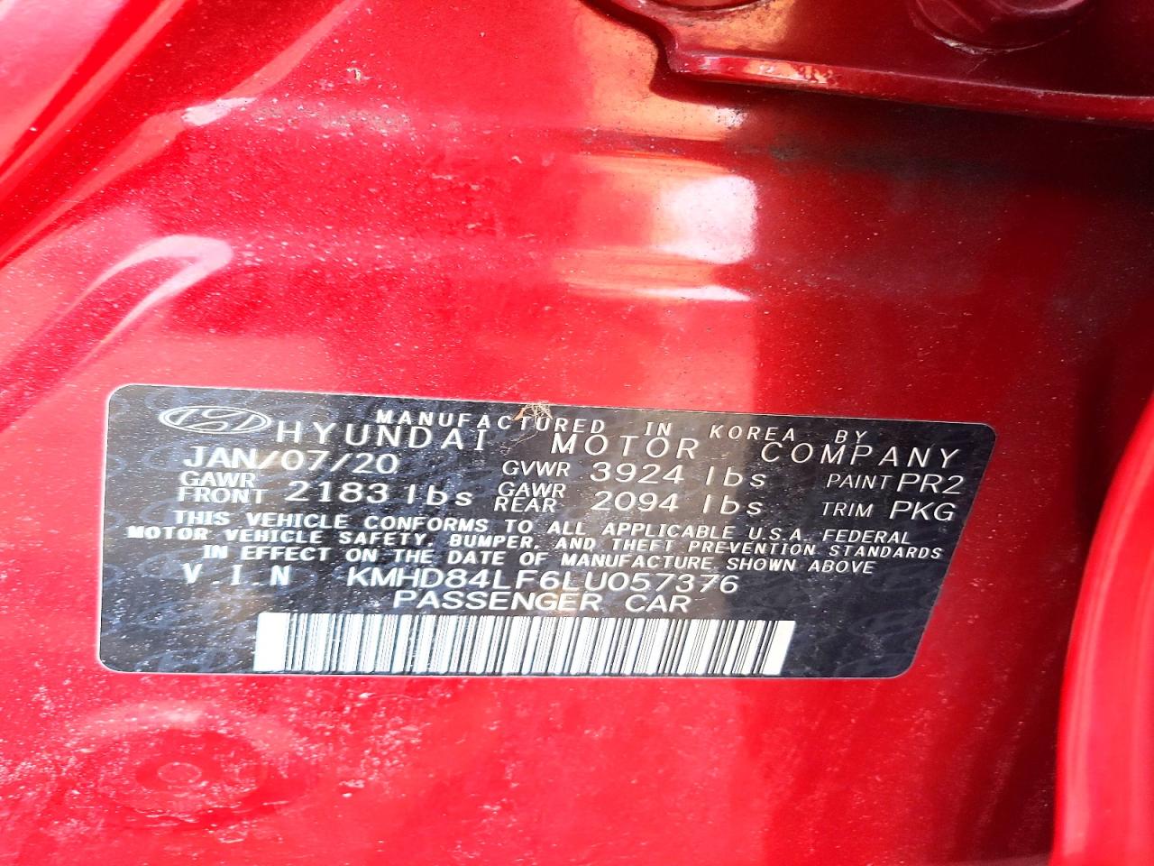 Hyundai ELANTRA Sel