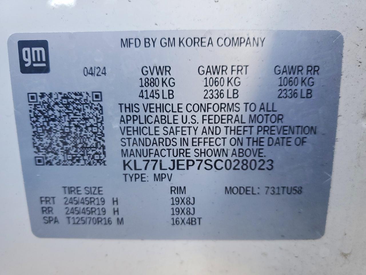 Chevrolet Trax 2rs
