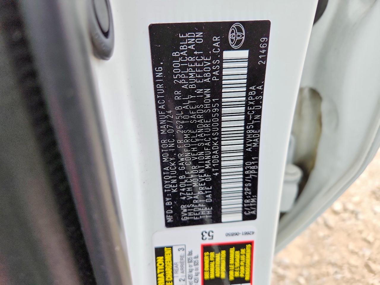 Toyota Camry Xse