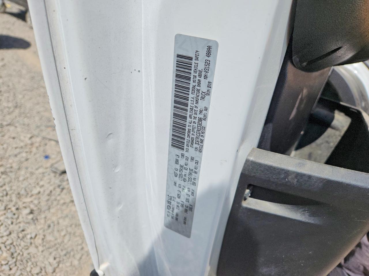 Ram Promaster 2500 High