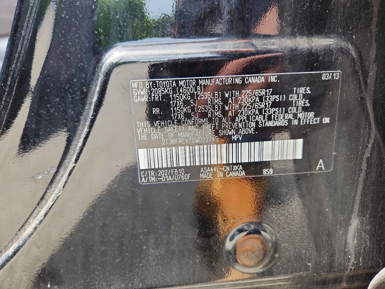 Toyota RAV4 Le