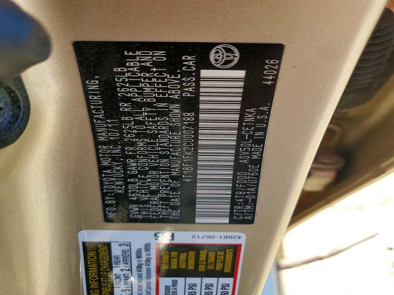 Toyota Camry Le