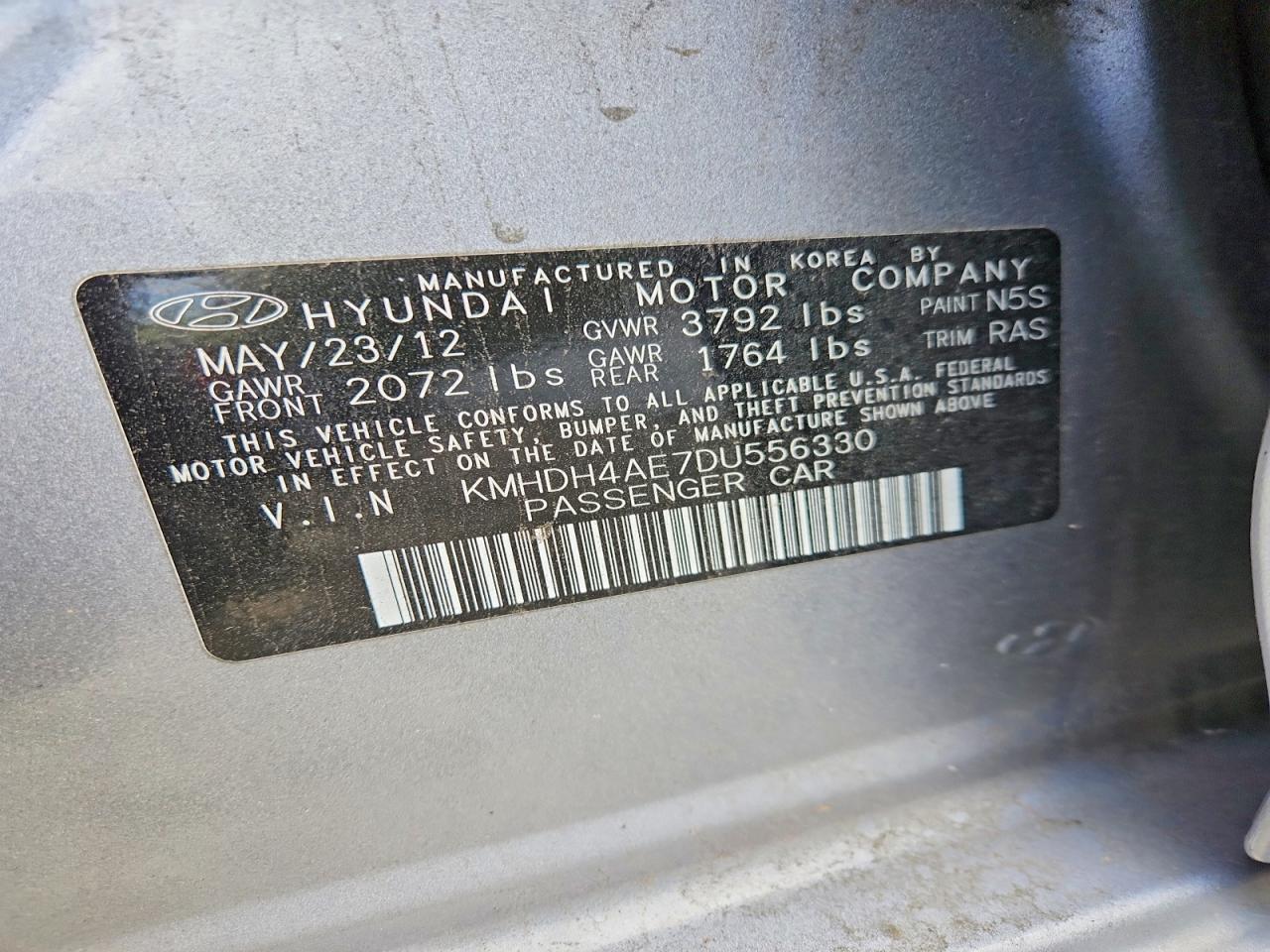 Hyundai ELANTRA Gls
