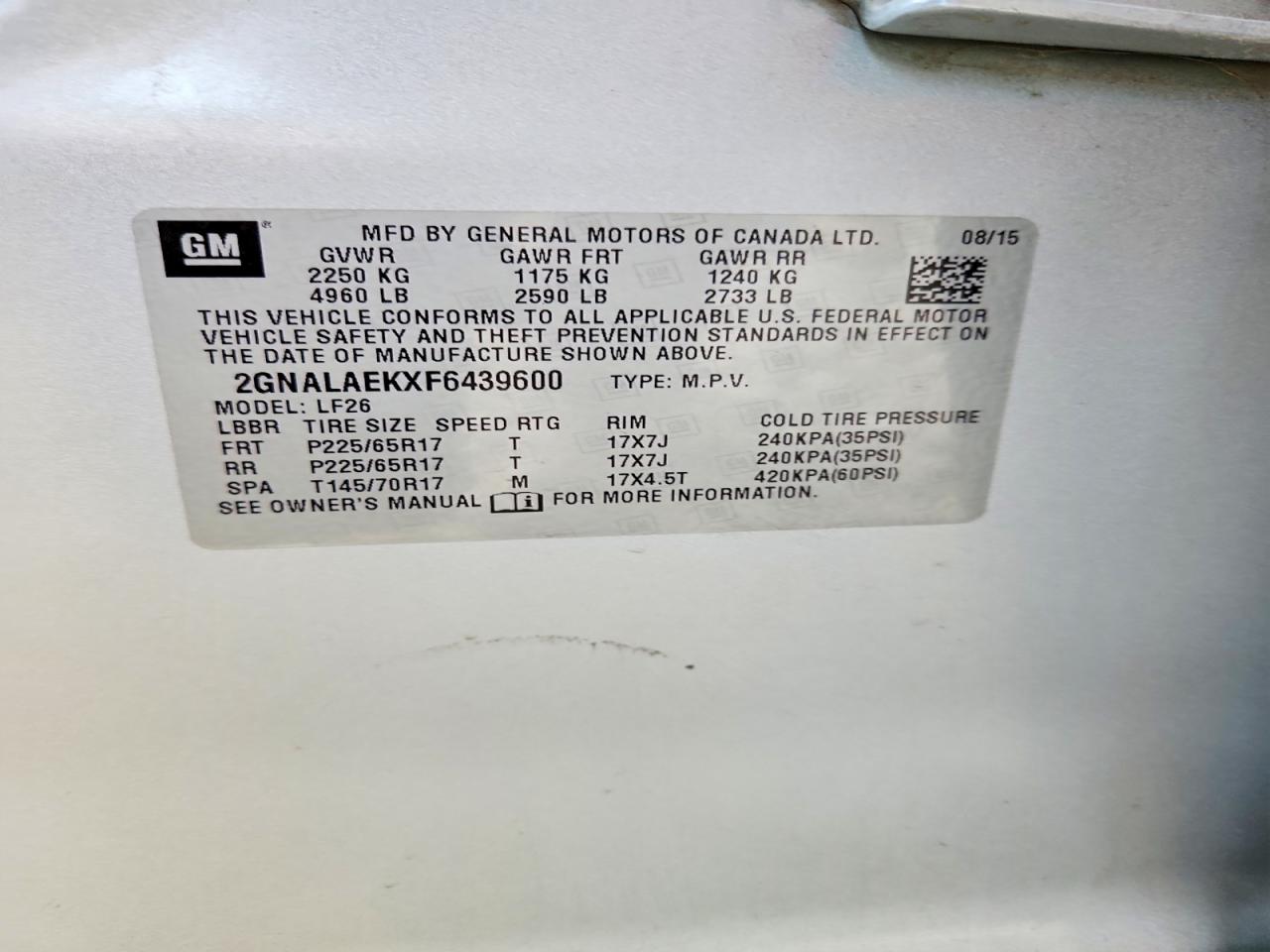 Chevrolet Equinox Ls