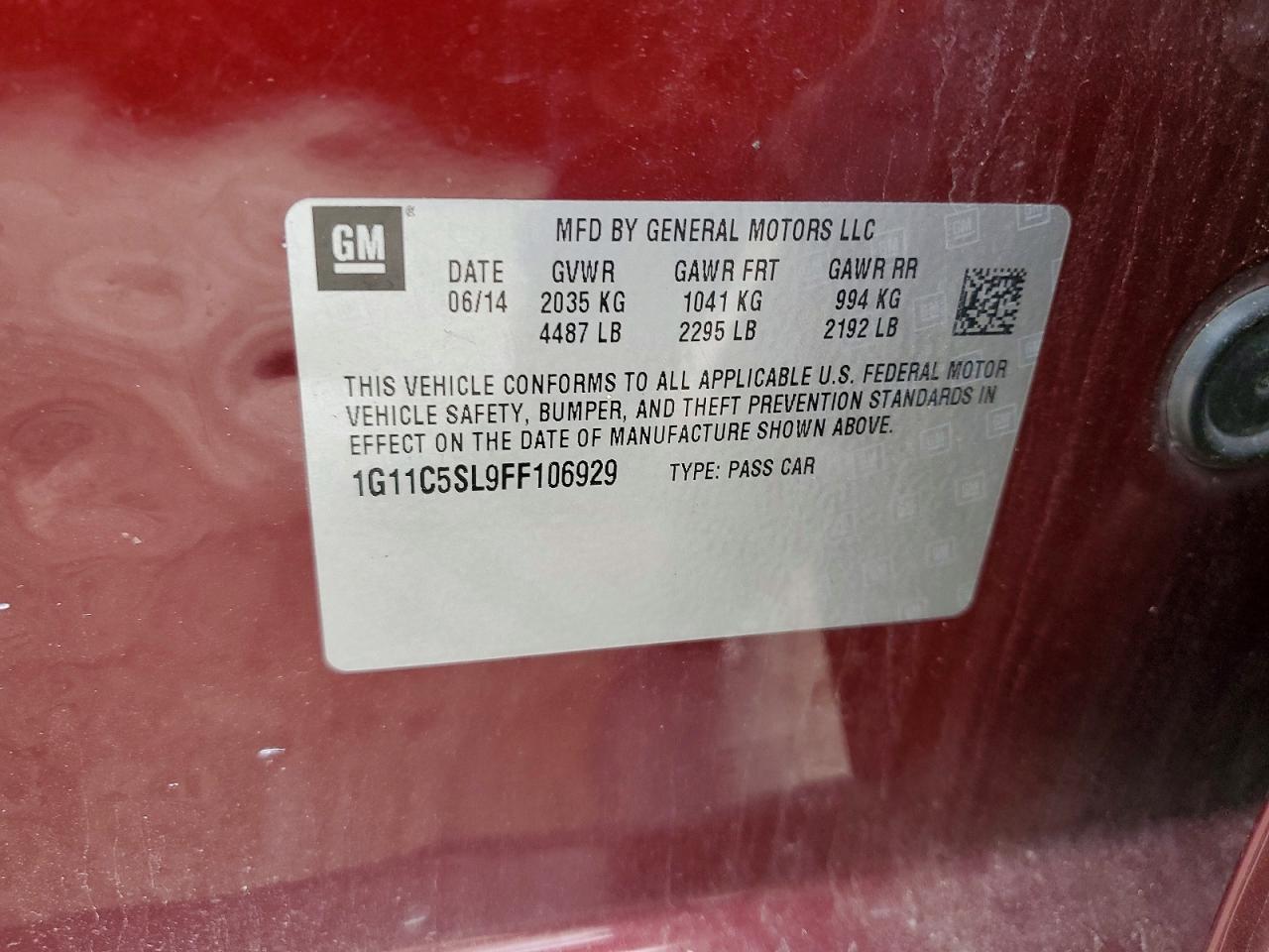 Chevrolet Malibu 1lt