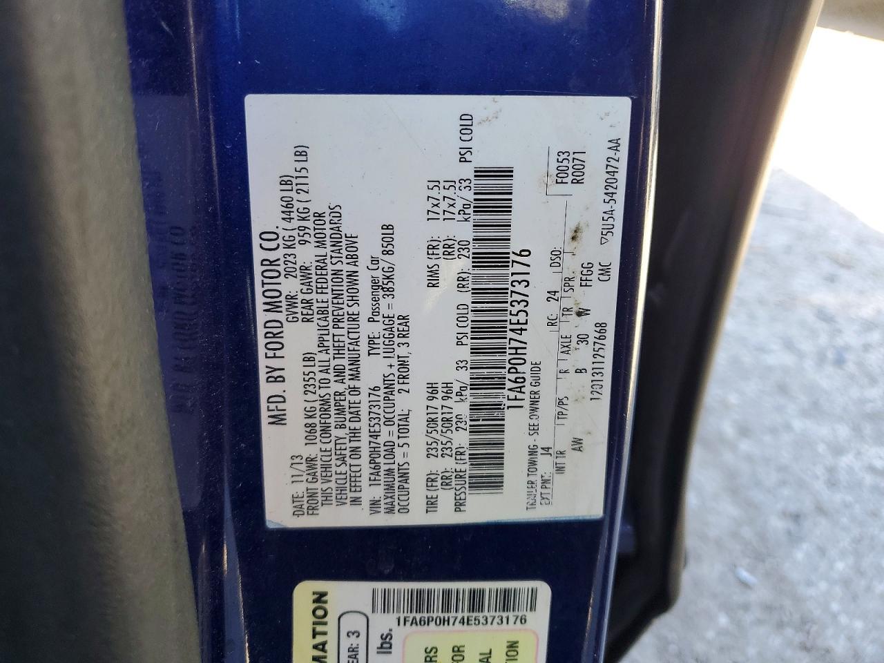 Ford Fusion Se