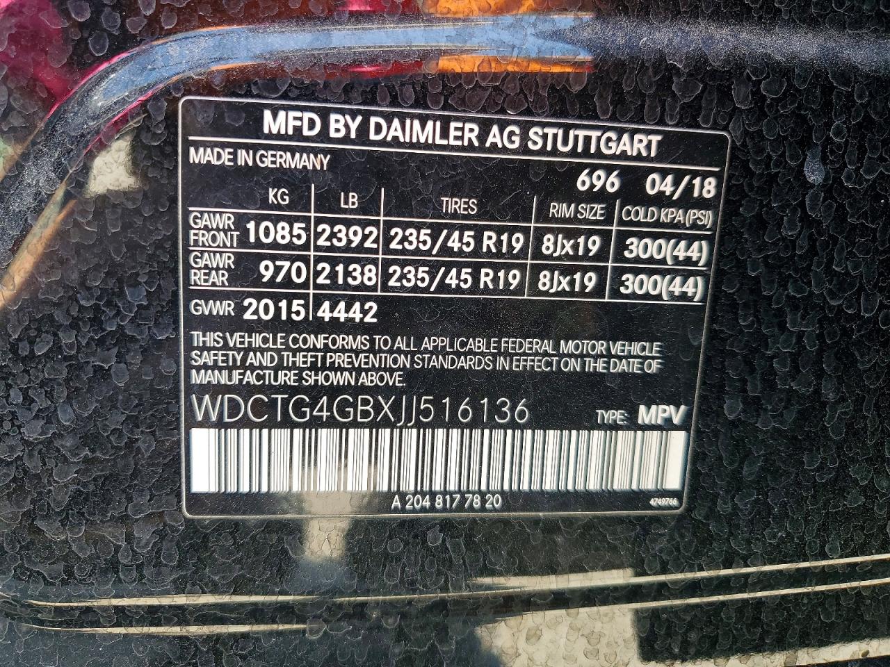 Mercedes-Benz GLA 250 4matic