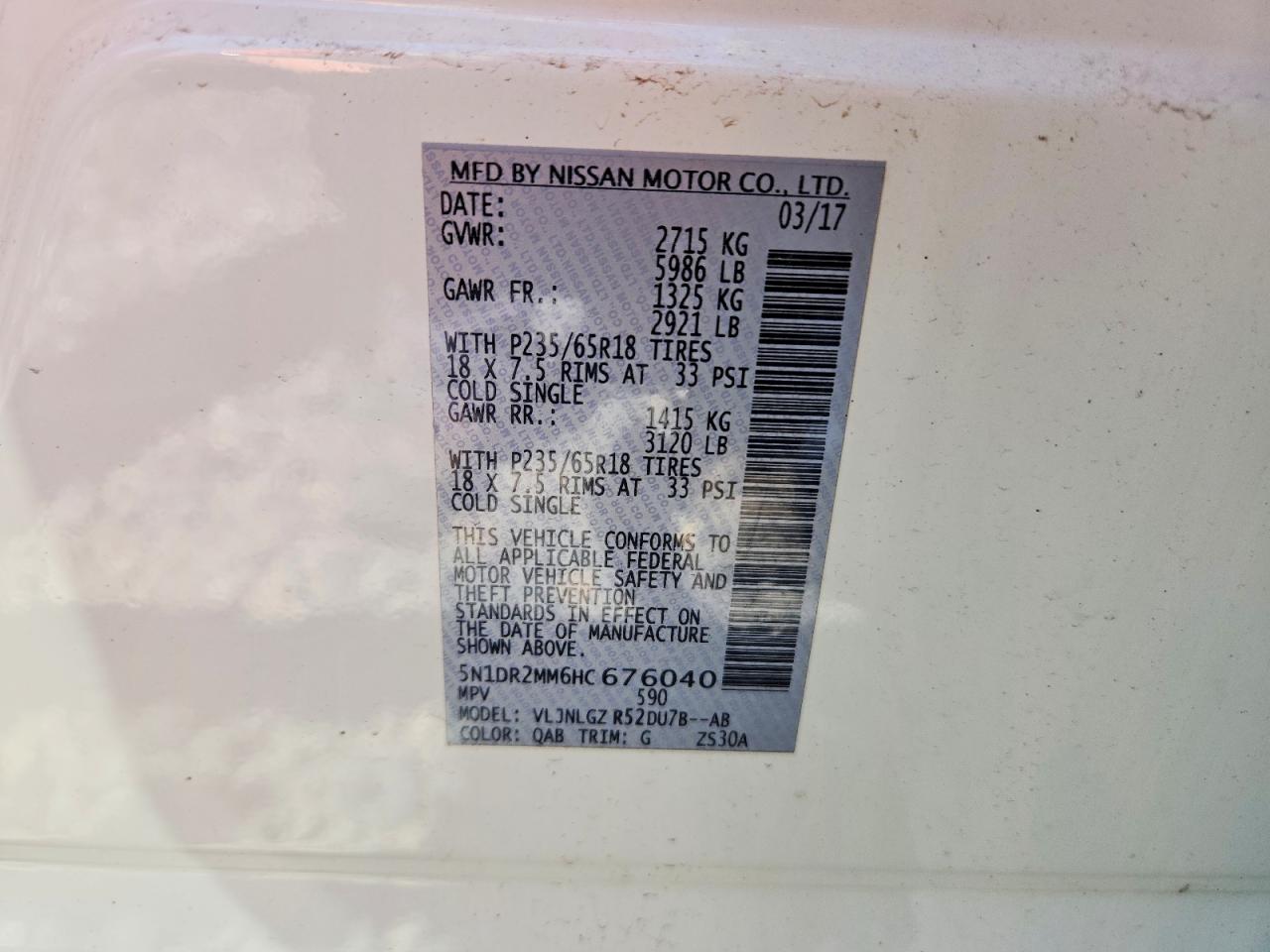 Nissan Pathfinder Sl