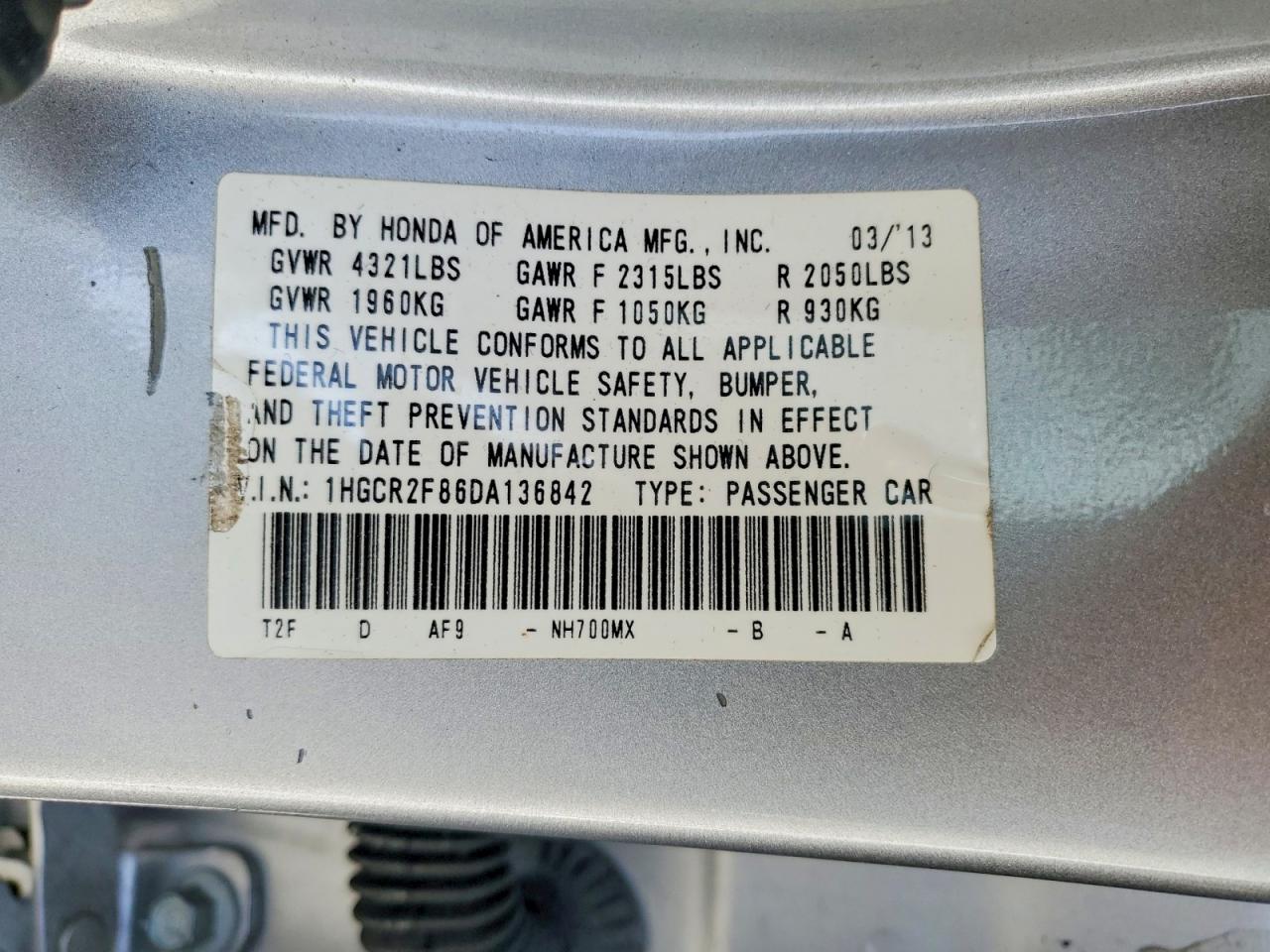 Honda Accord Exl
