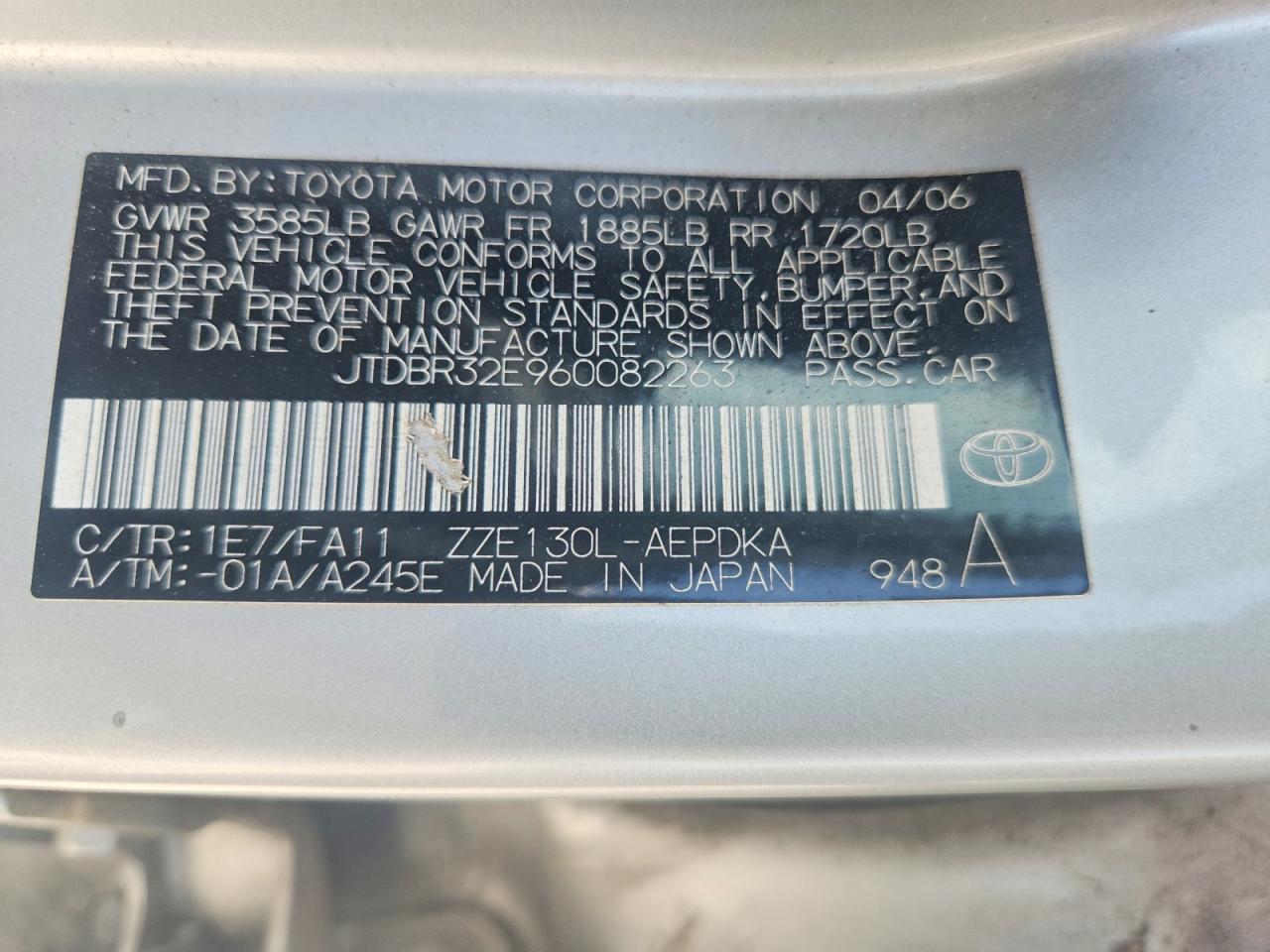 Toyota Corolla Ce