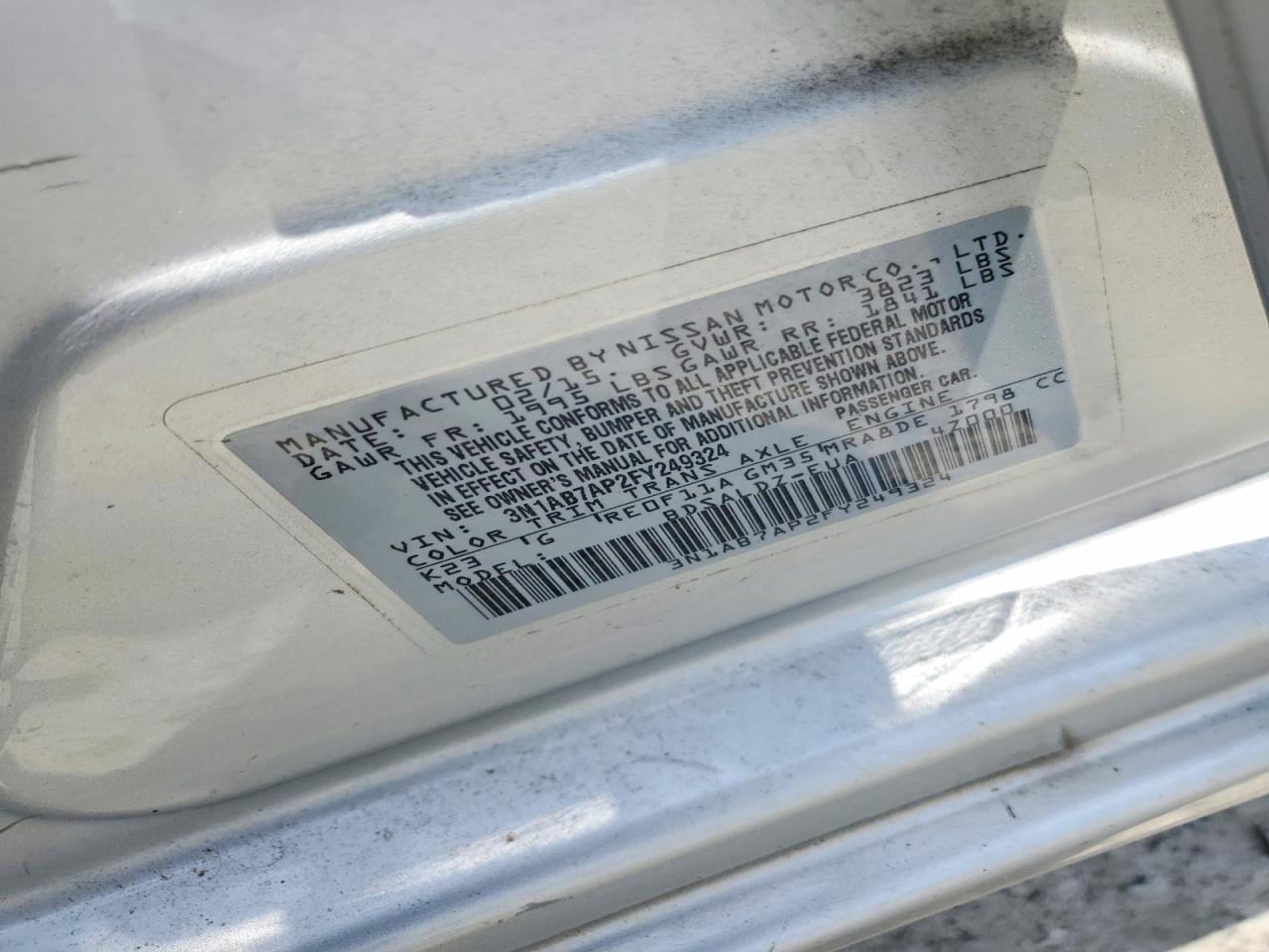 Nissan Sentra Sv