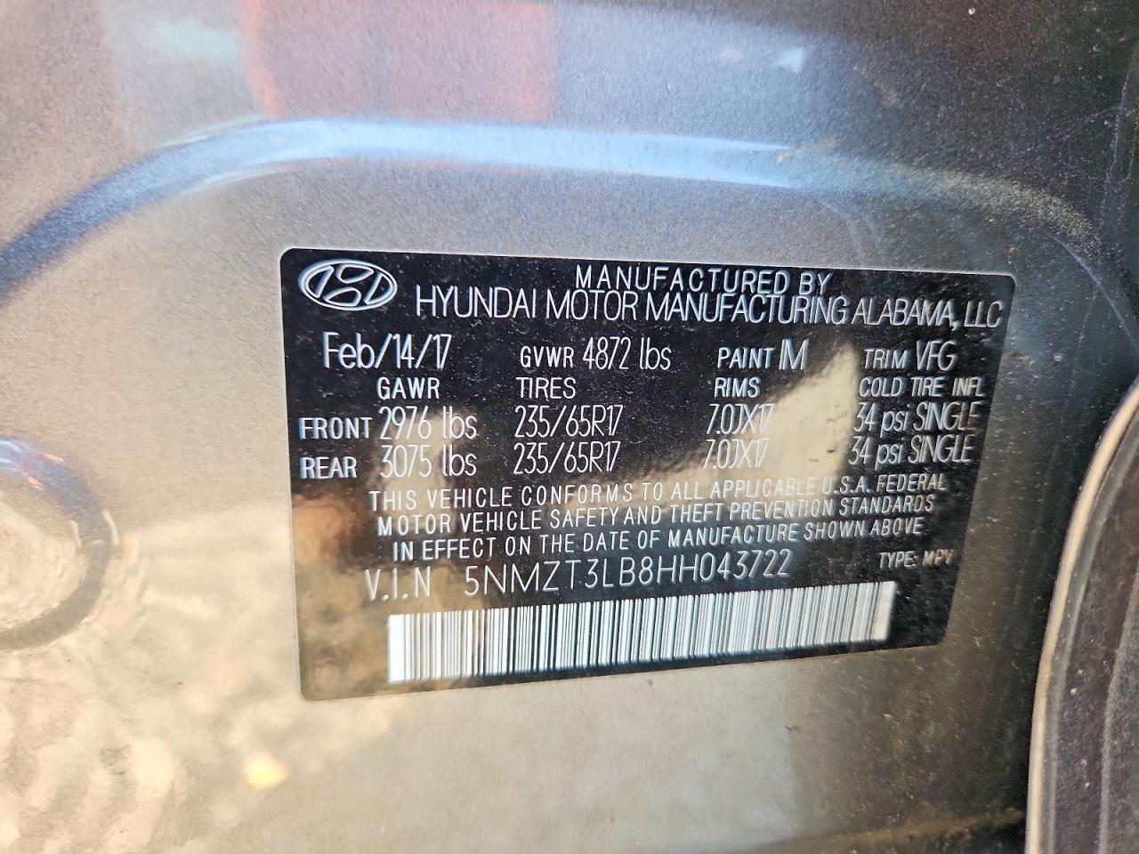 Hyundai SANTA FE 2.4l