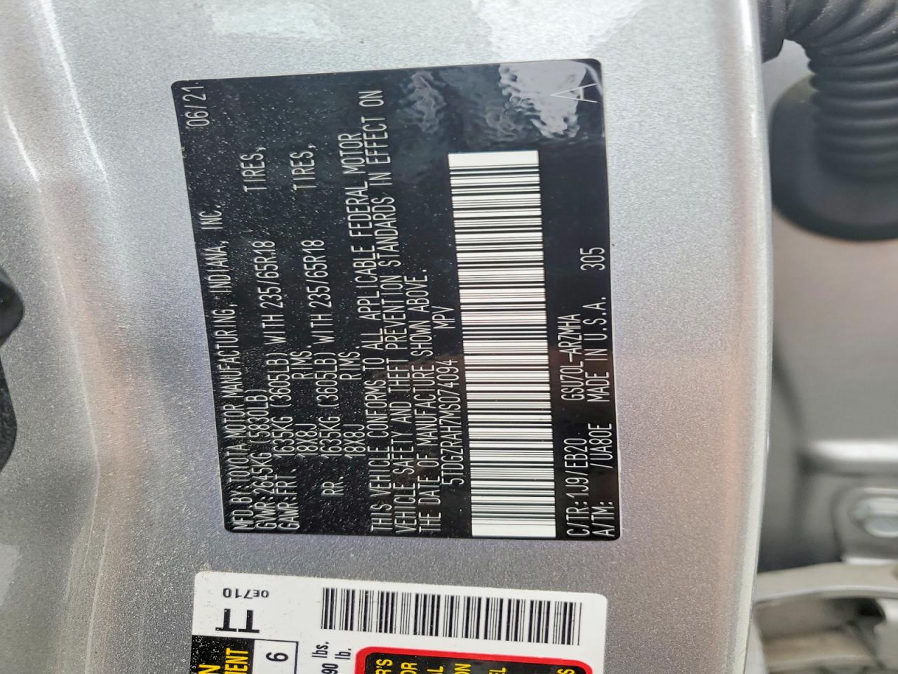 Toyota Highlander Xle