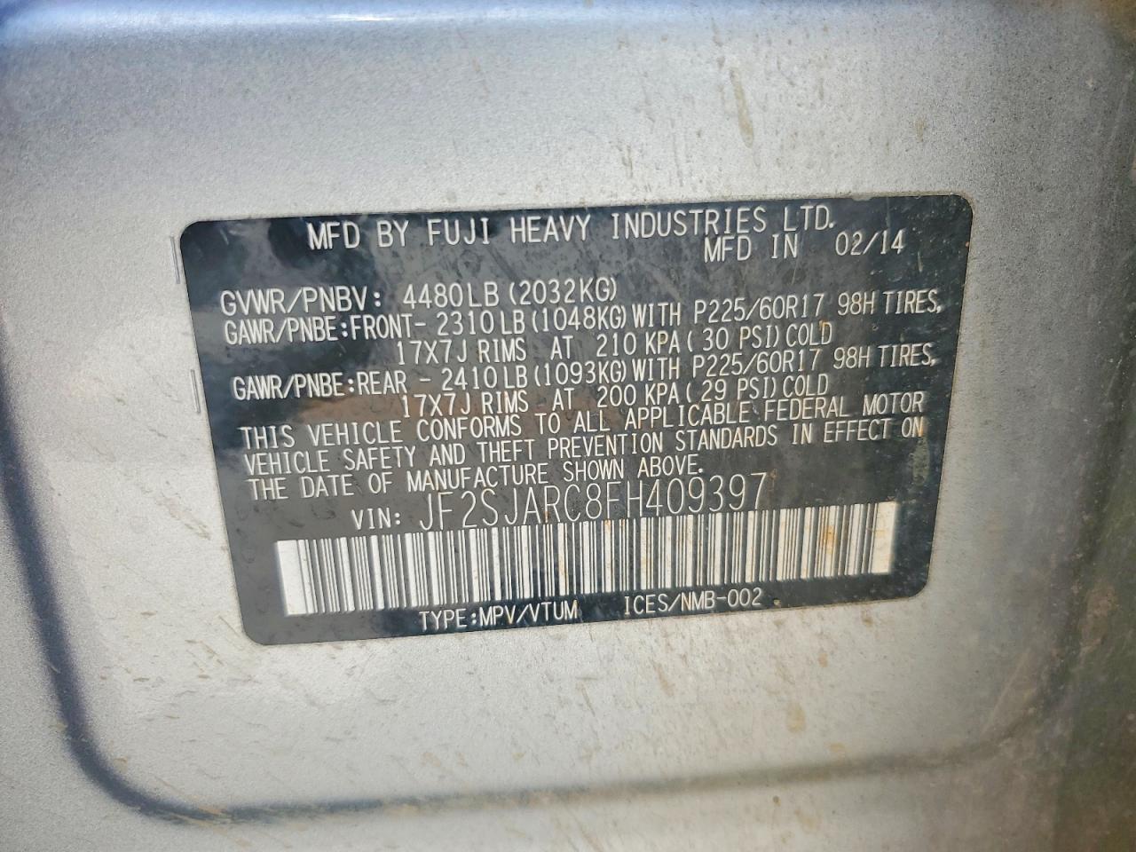 Subaru Forester 2.5i Limited