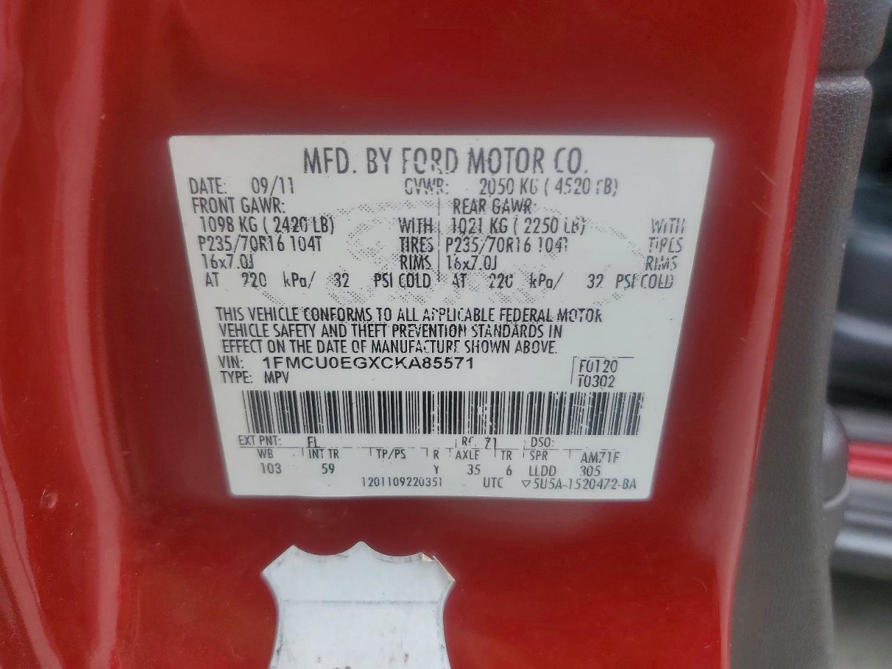 Ford Escape Limited