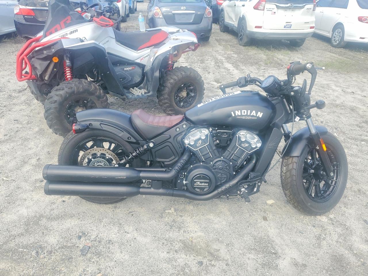 Salvage Indian Motorcycle Co. Motorcycle Image