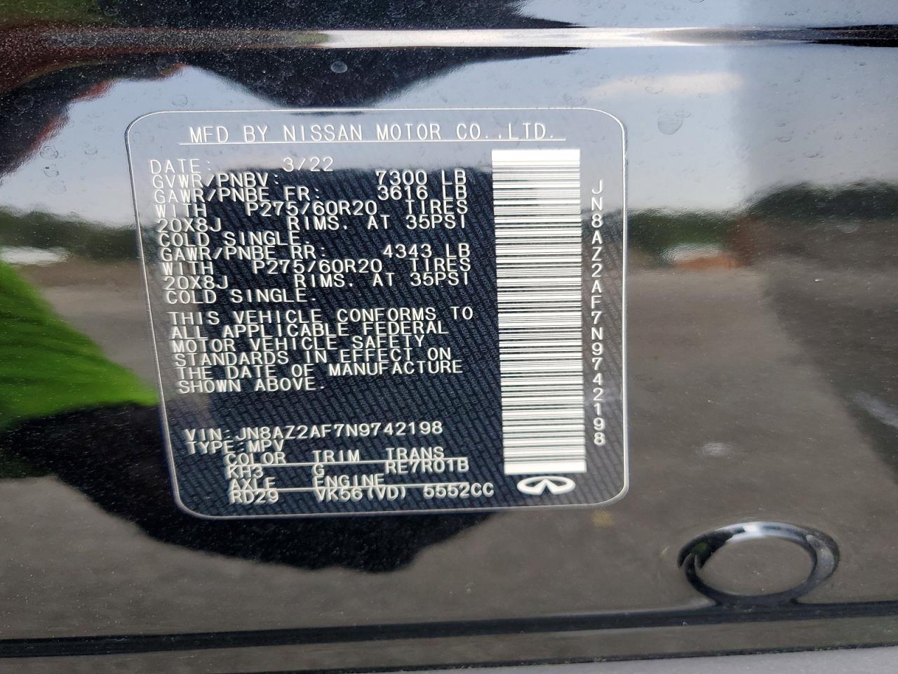 INFINITI Qx Luxe