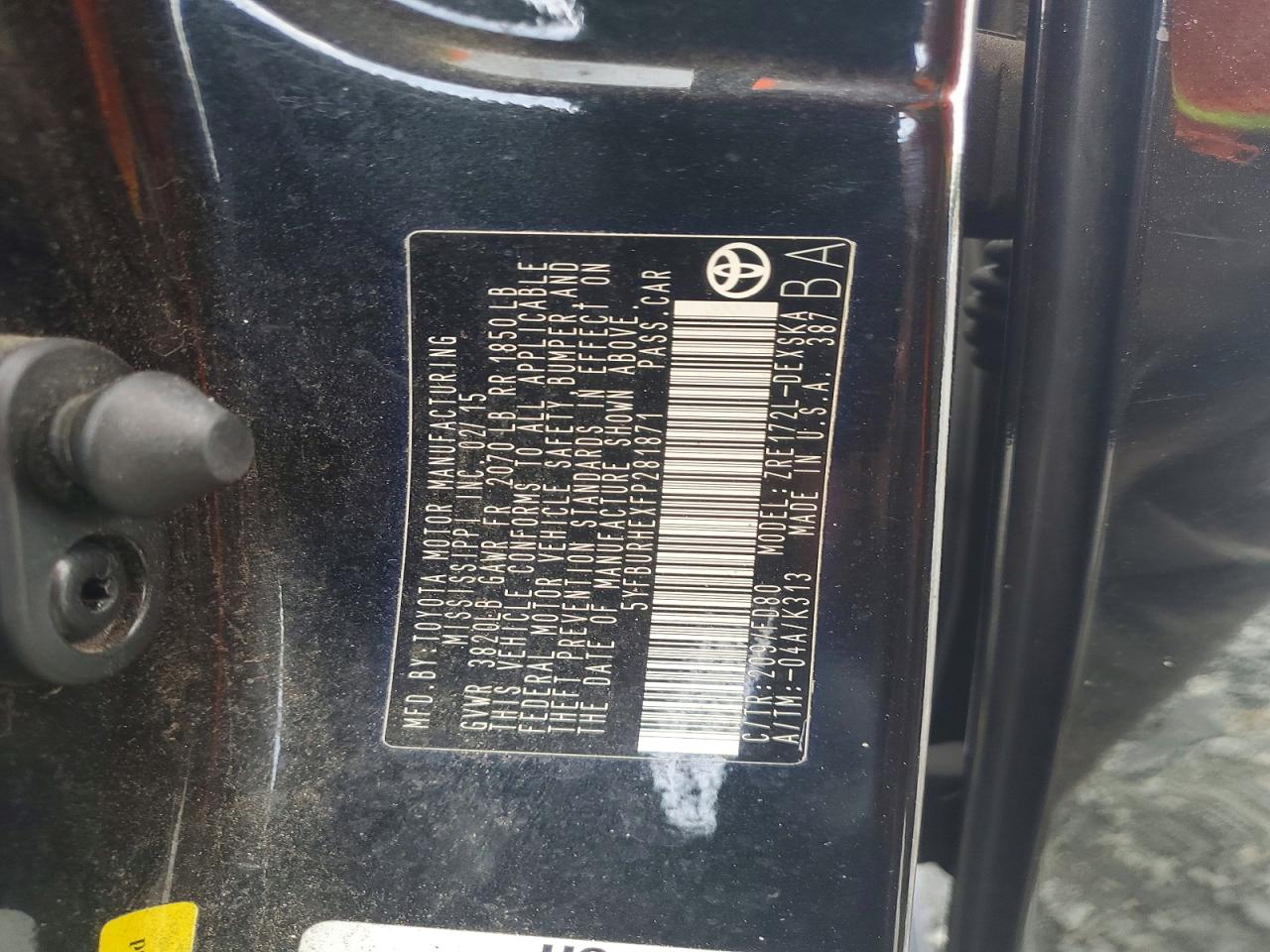 Toyota Corolla S Plus