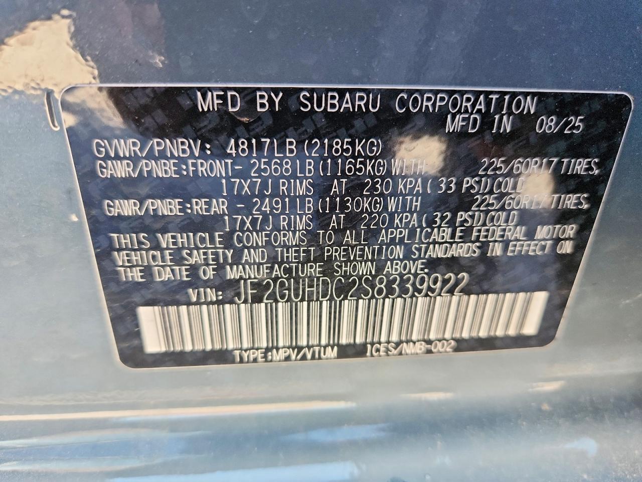 Subaru Crosstrek Premium
