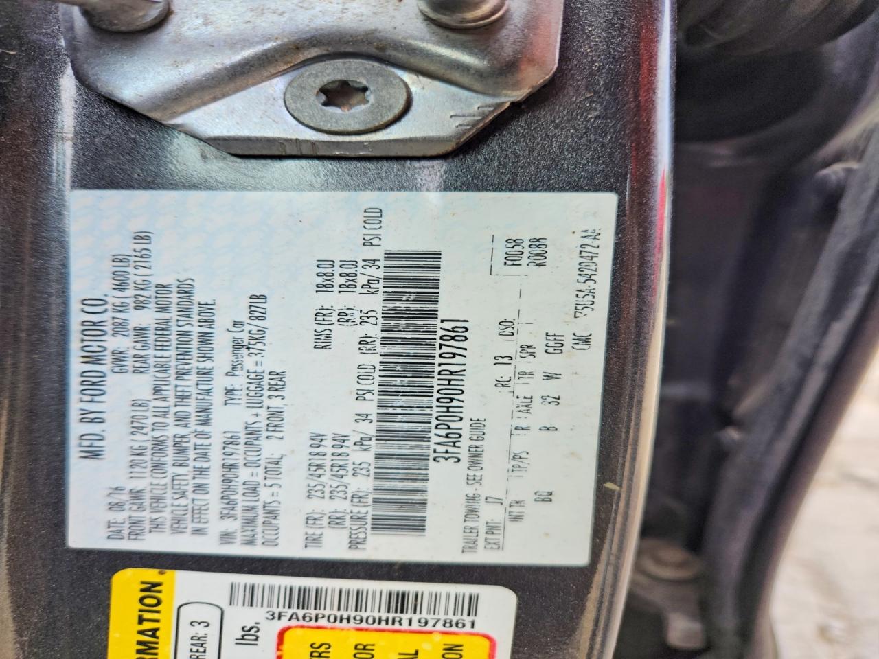 Ford Fusion Se