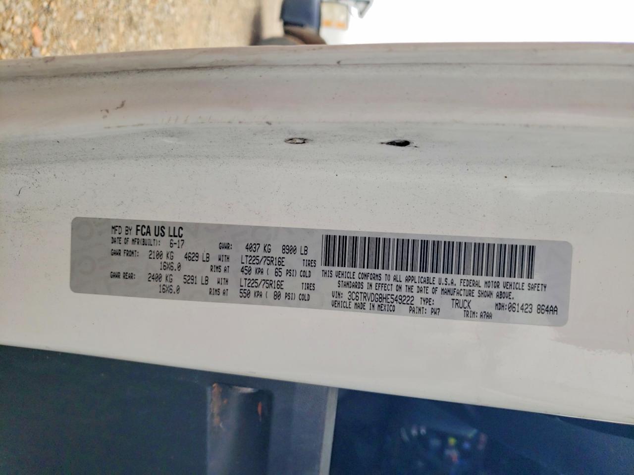 Ram Promaster 2500 High
