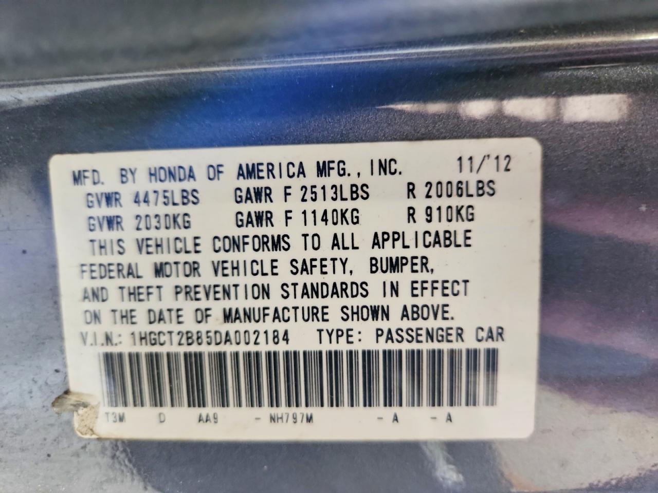 Honda Accord Exl