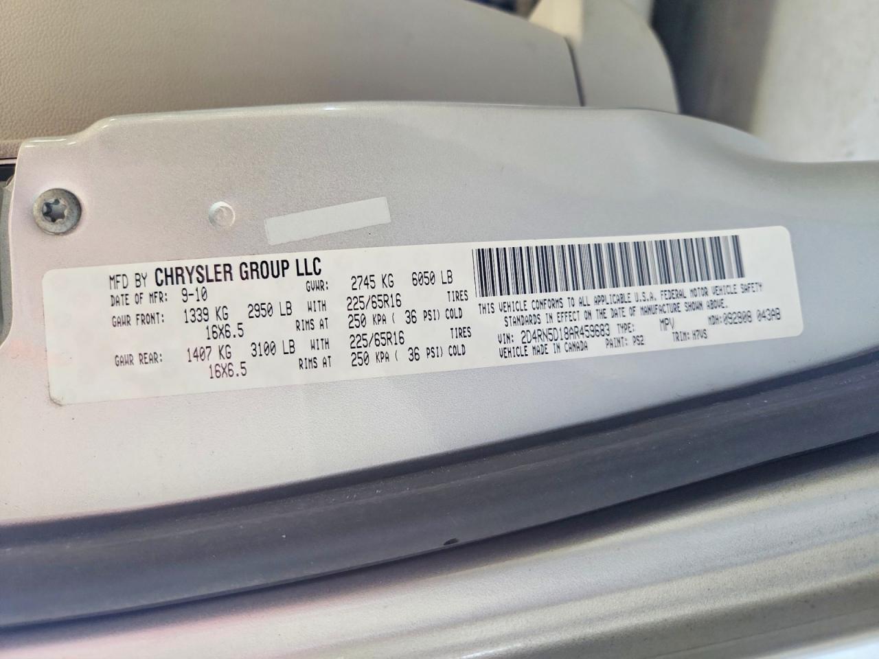 Dodge Caravan Sxt