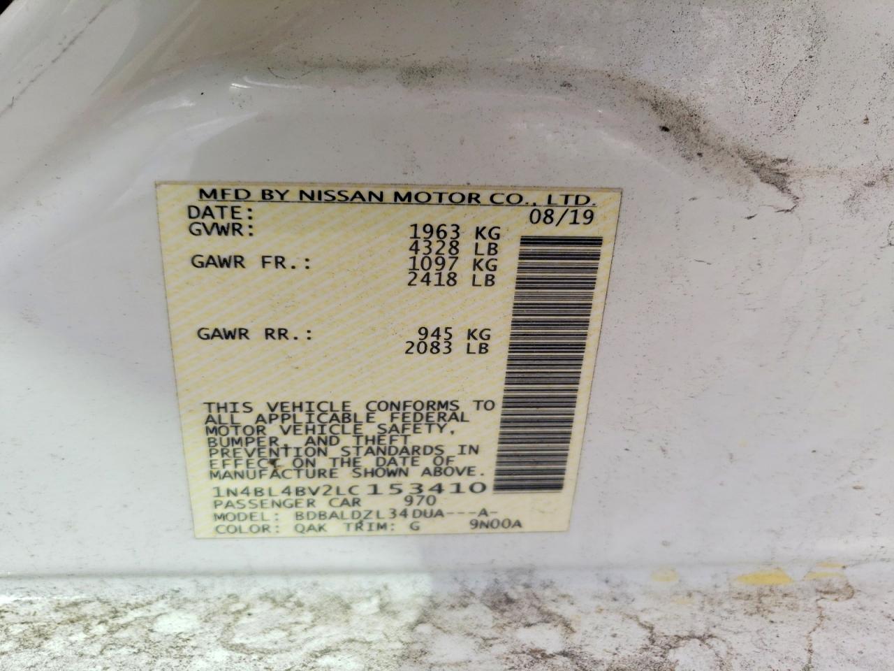 Nissan Altima 2.5 S
