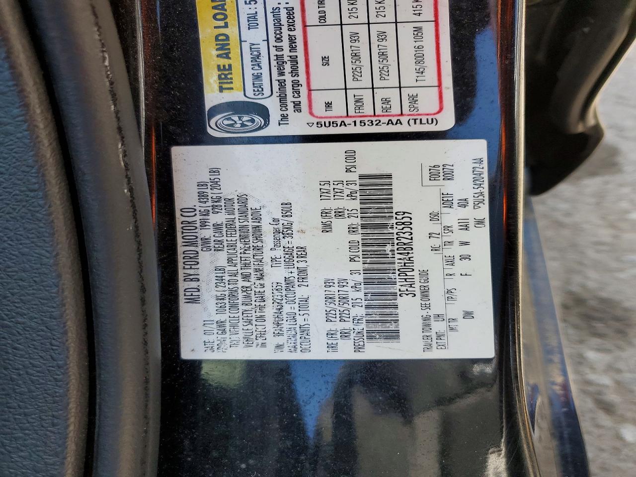 Ford Fusion Se