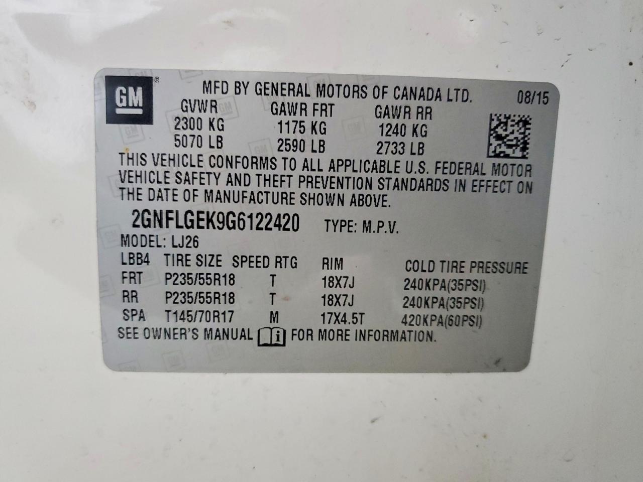 Chevrolet Equinox Ltz