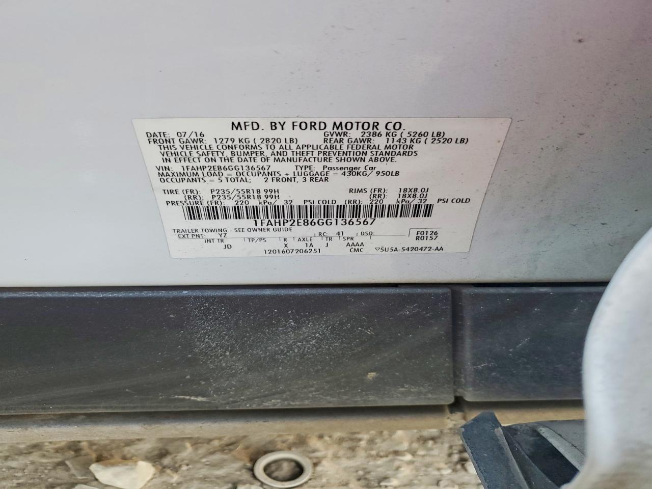 Ford Taurus Sel