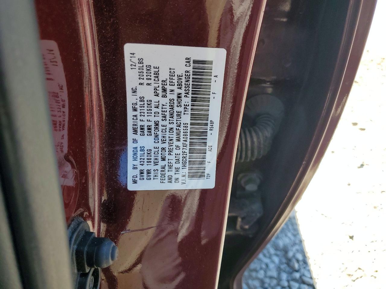 Honda Accord Ex