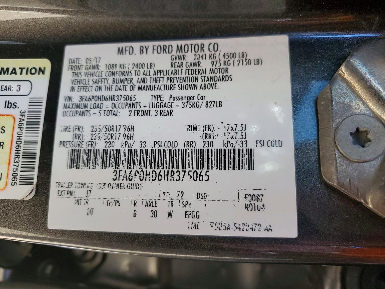 Ford Fusion Se