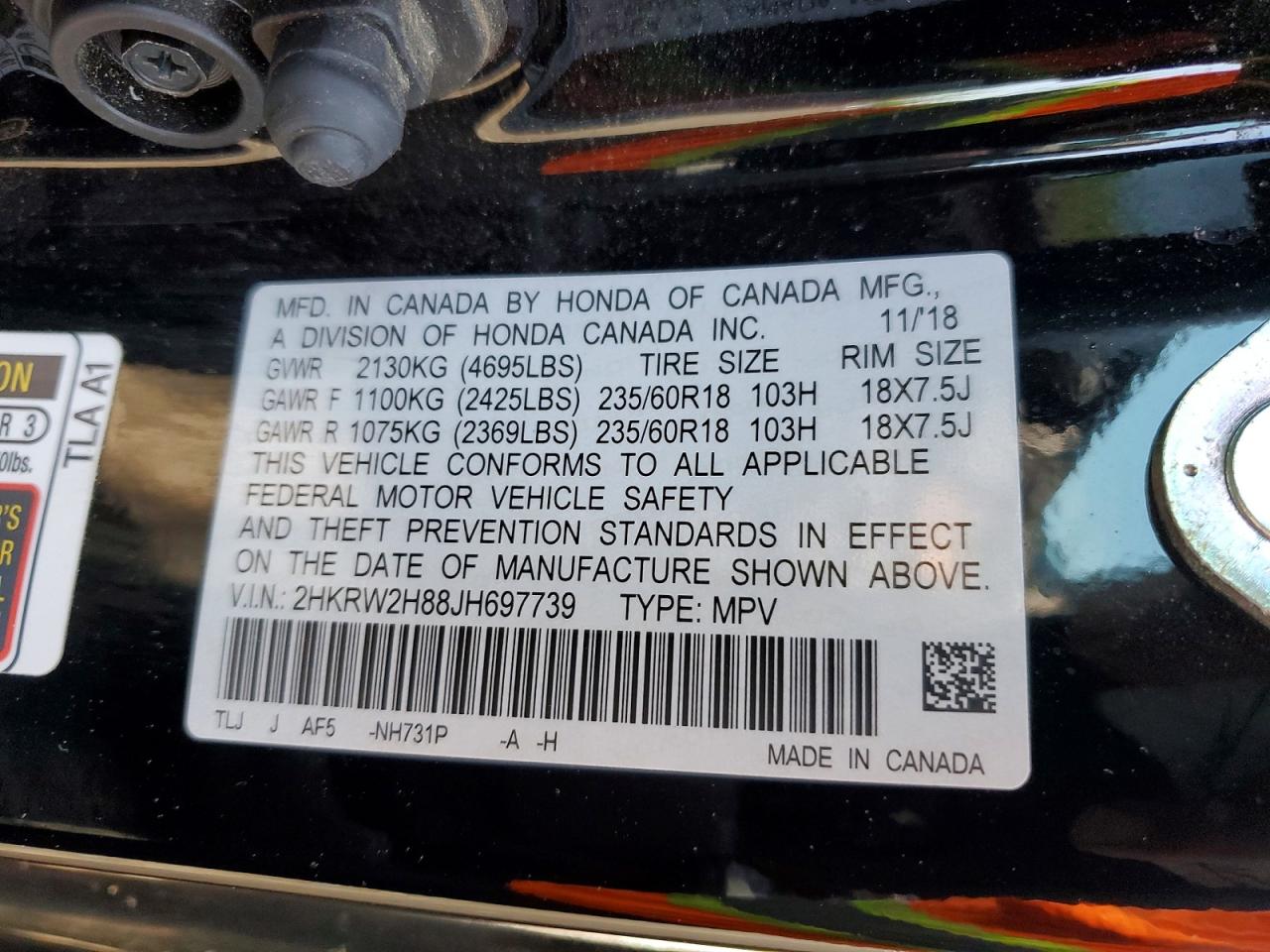 Honda Crv Exl