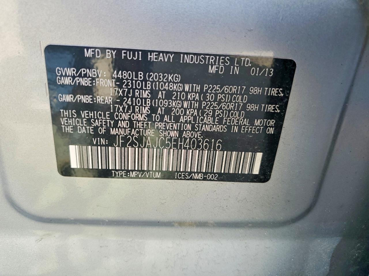 Subaru Forester 2.5i Limited