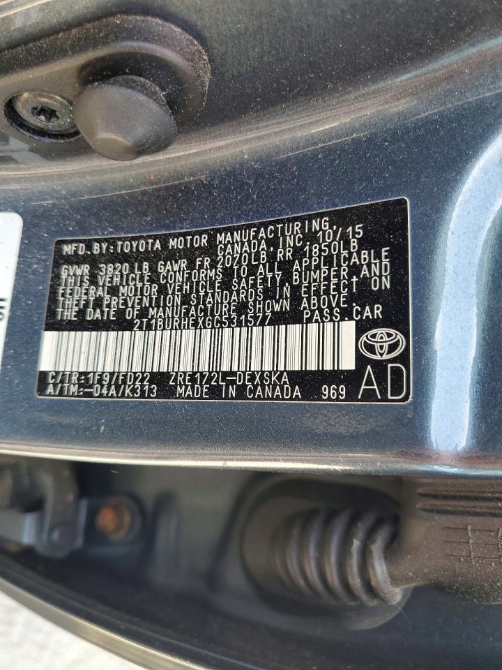 Toyota Corolla S Plus