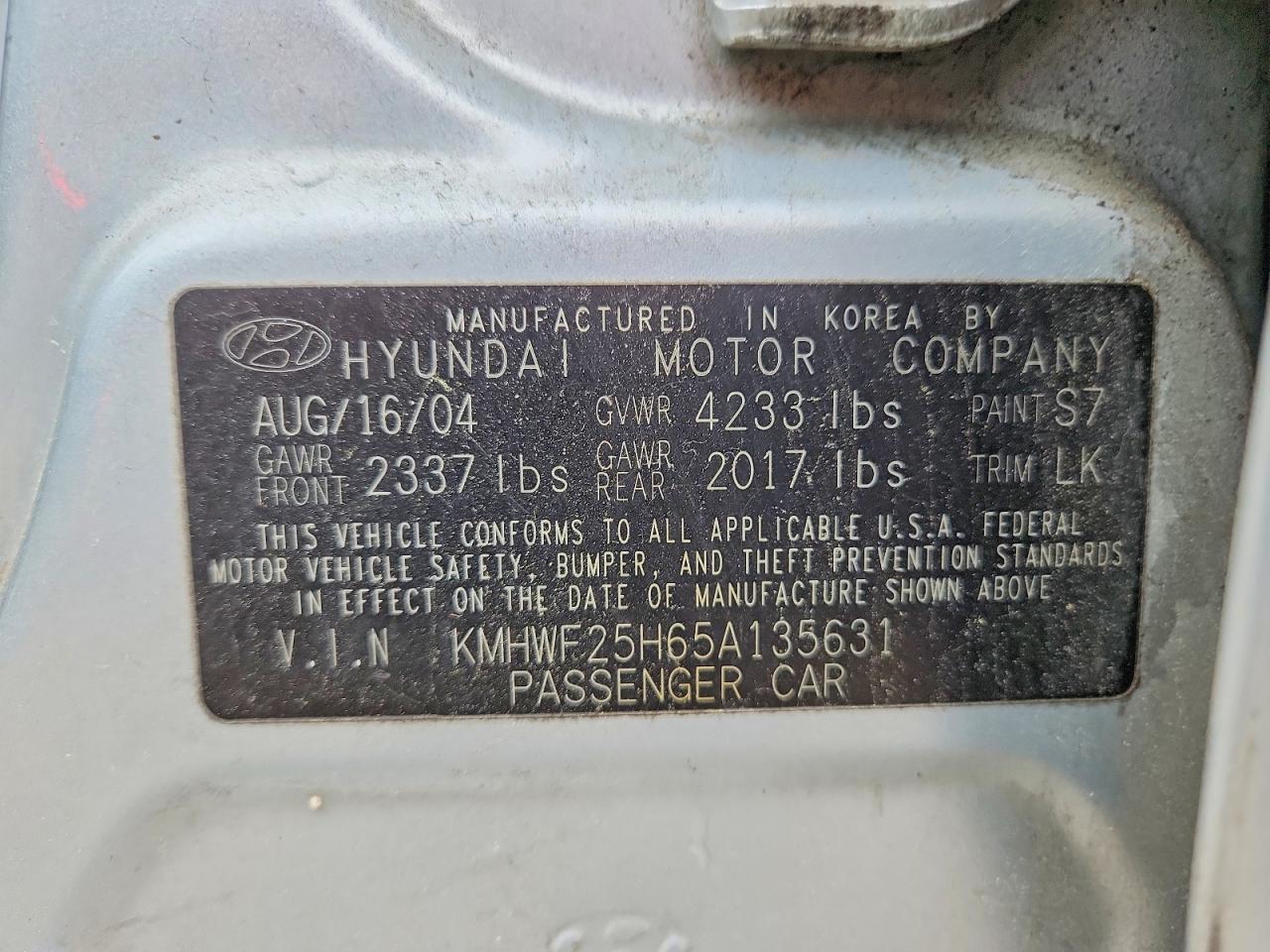 Hyundai SONATA Gl