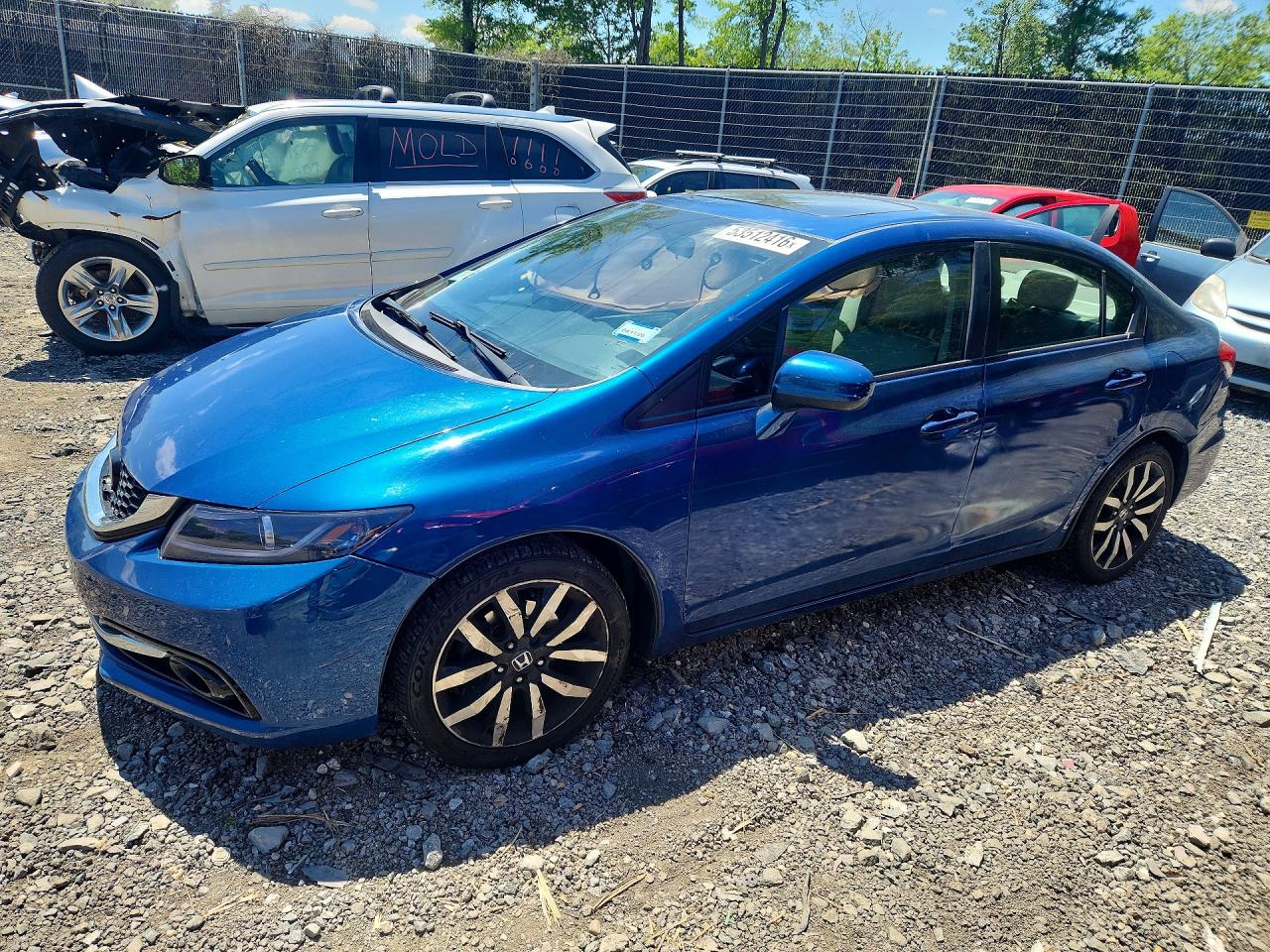 Salvage Honda Civic Image