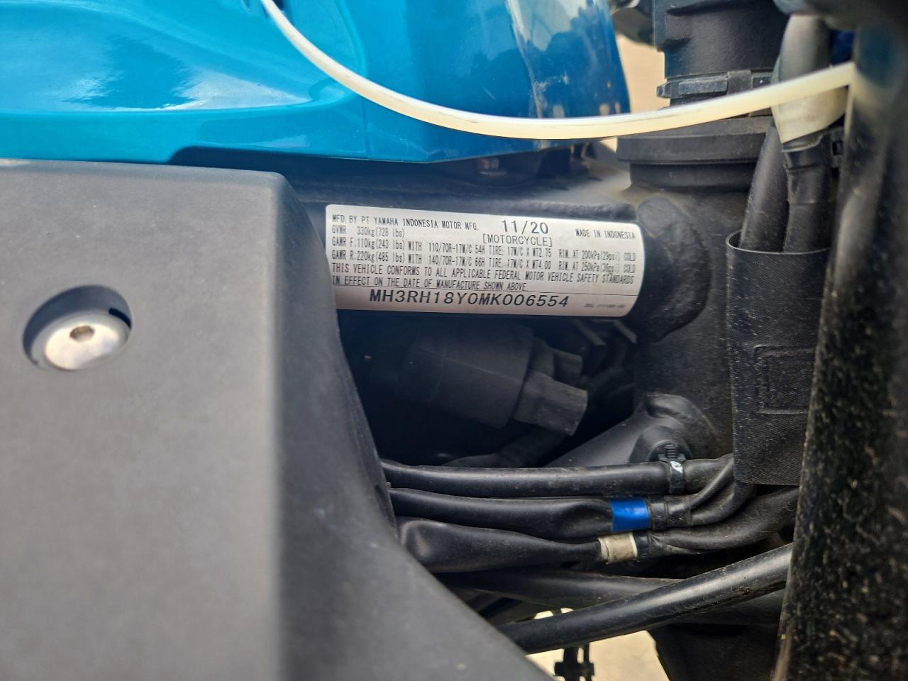 Yamaha Yzf600 A