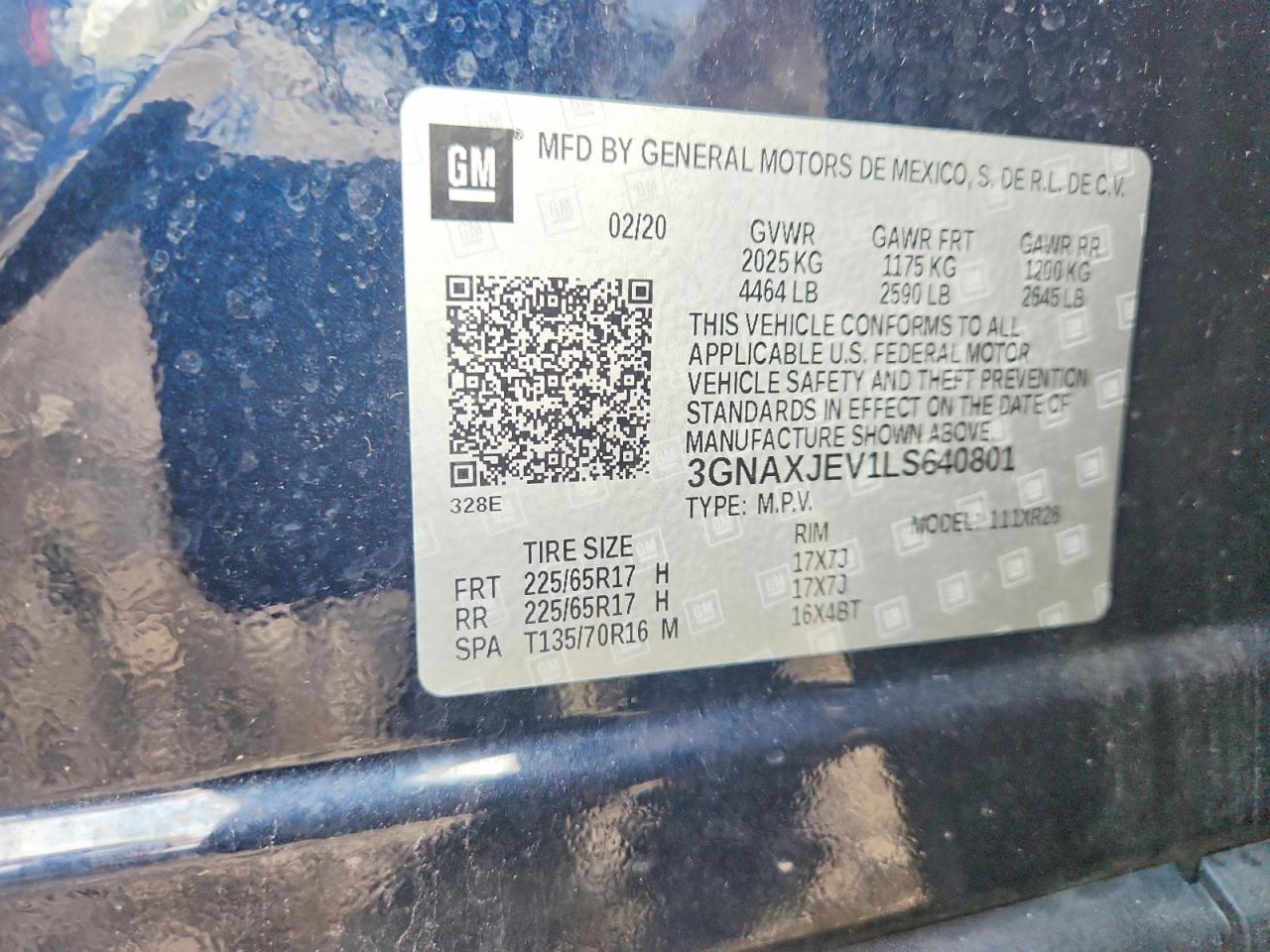 Chevrolet Equinox Lt