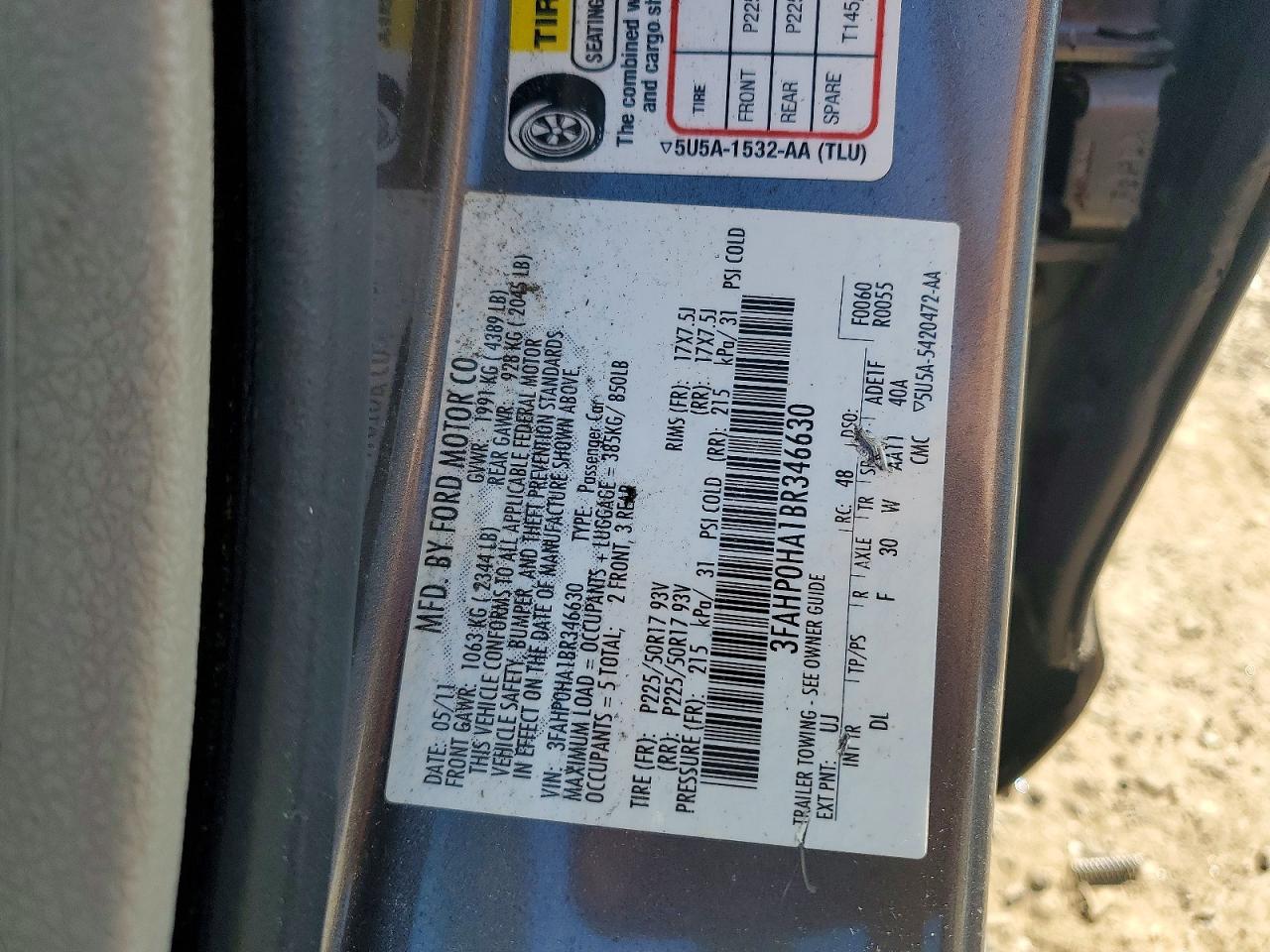 Ford Fusion Se