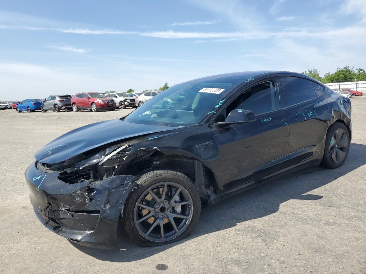 Salvage Tesla Model 3 Image